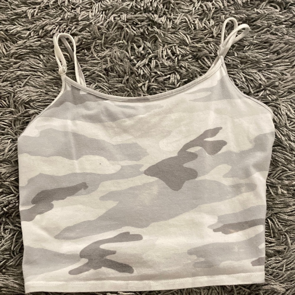 American eagle camo tank top